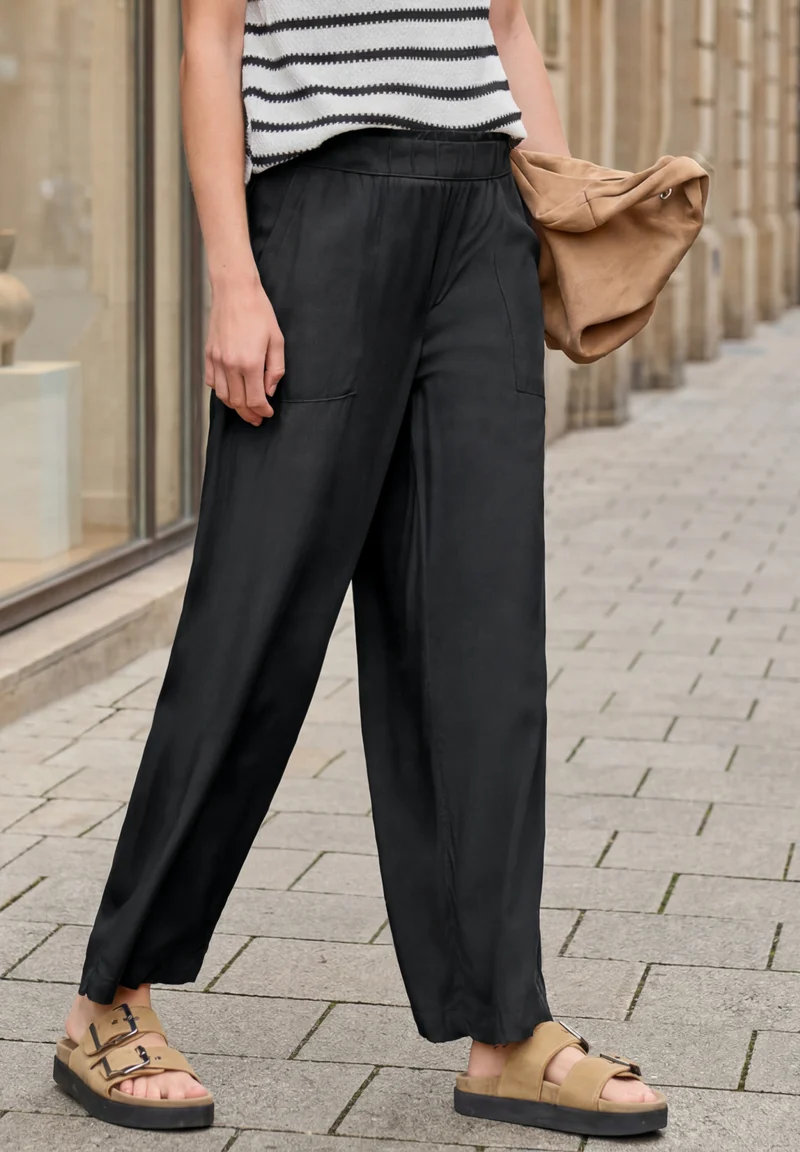 QR_Studio_Culotte Viscose MW, Black