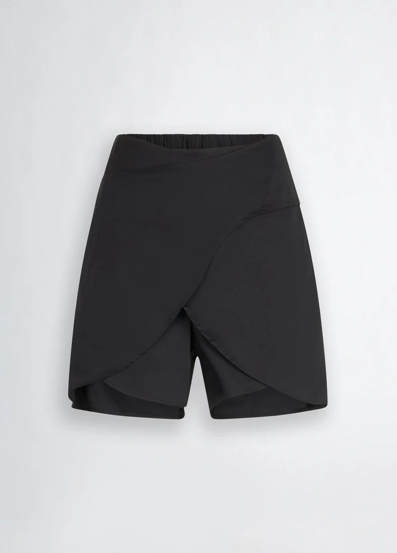 Cotton Shorts with Bow