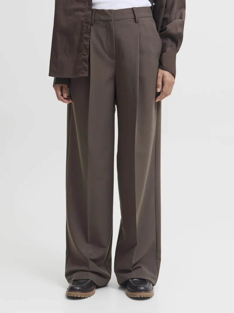 JXAYA ELLIS WIDE HW PANTS TLR NOOS, Bracken