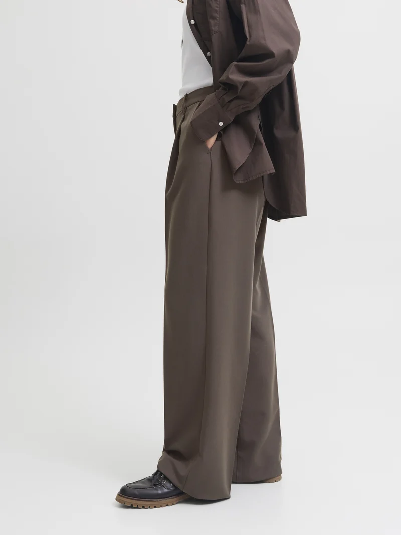 JXAYA ELLIS WIDE HW PANTS TLR NOOS, Bracken