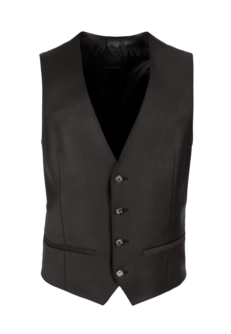 BAUKASTEN-WESTE, DARK BROWN