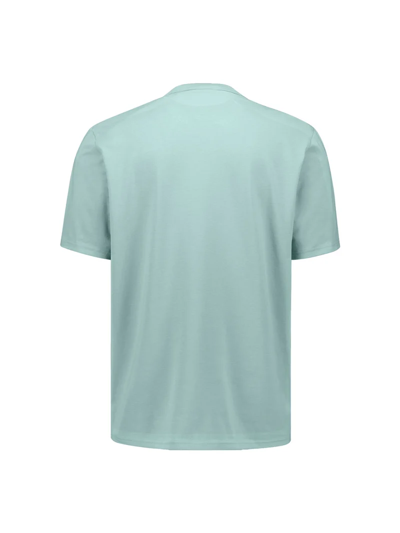 T-Shirt Crewneck Graphic, Seablue