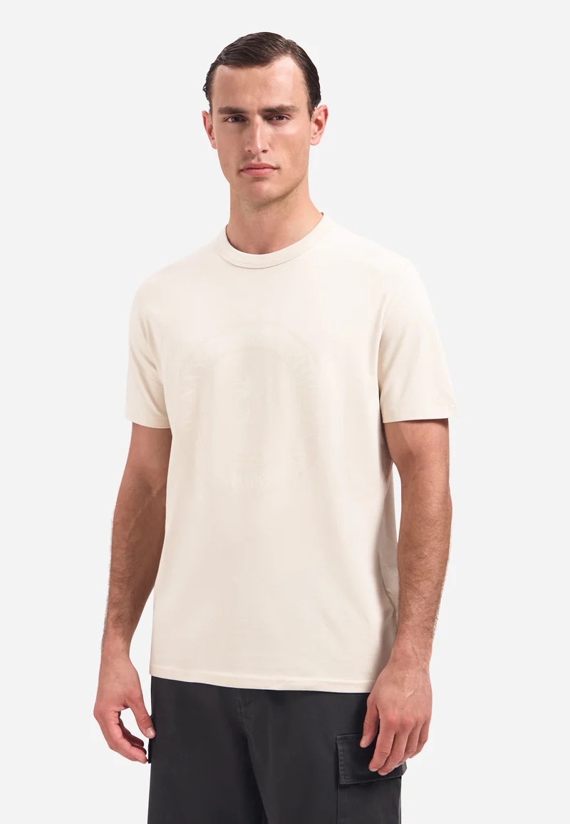 T-Shirt Crewneck Graphic, Stone