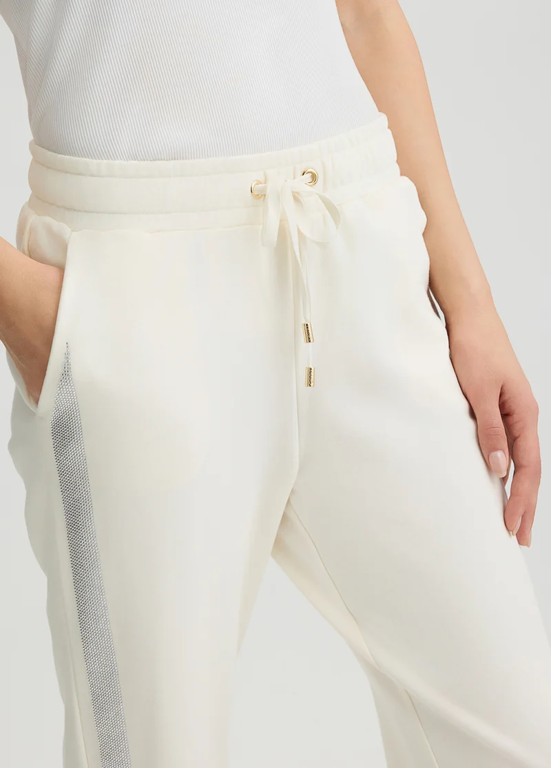 Jogging Trousers with Gemstones