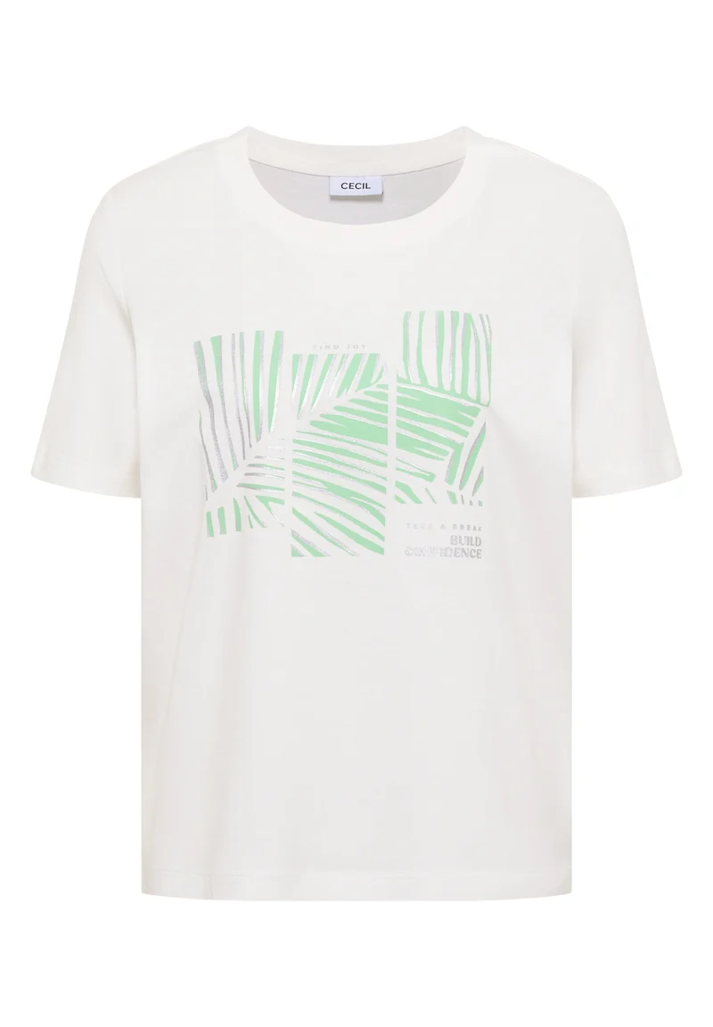 Leaves FP T-Shirt, vanilla white