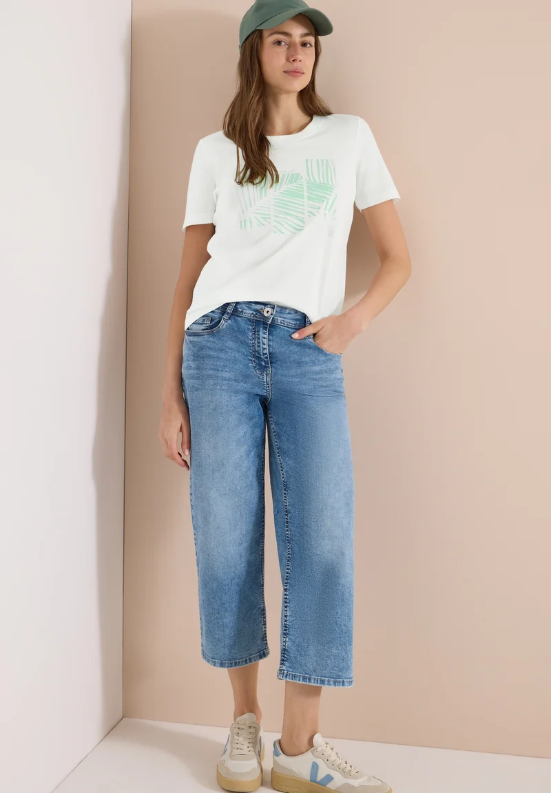 Leaves FP T-Shirt, vanilla white