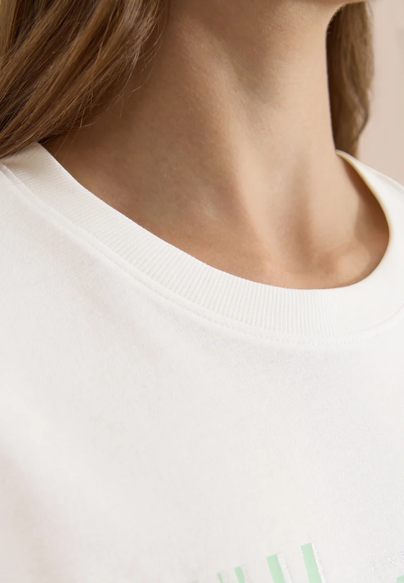 Leaves FP T-Shirt, vanilla white