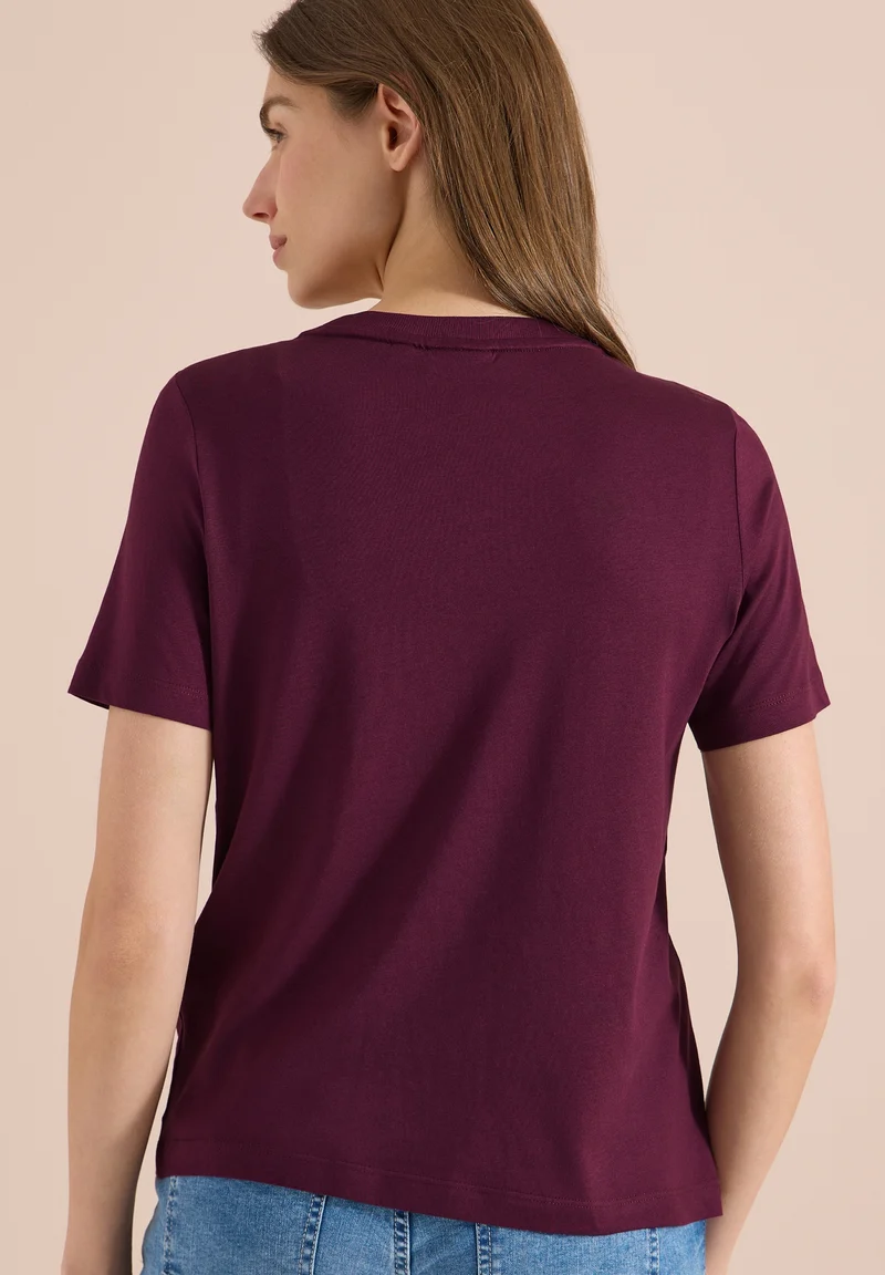 Leaves FP T-Shirt, sweet grape red