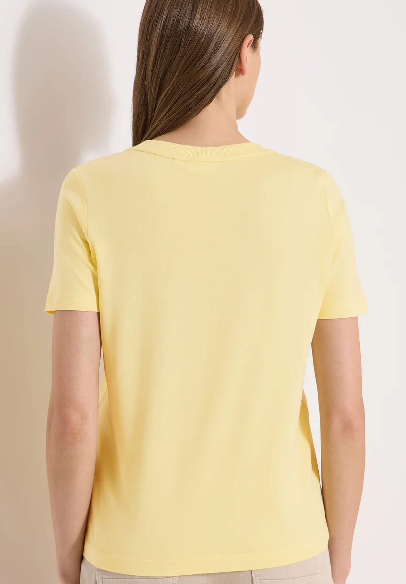 Leaves FP T-Shirt, buttermilk yellow