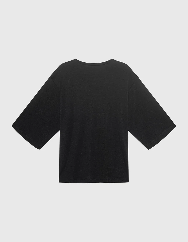 Halbarm T-Shirt Teesanie mit Rundhalsausschnitt