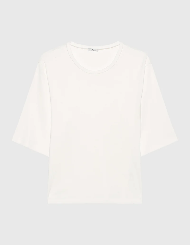 Halbarm T-Shirt Tessanie mit Rundhalsausschnitt