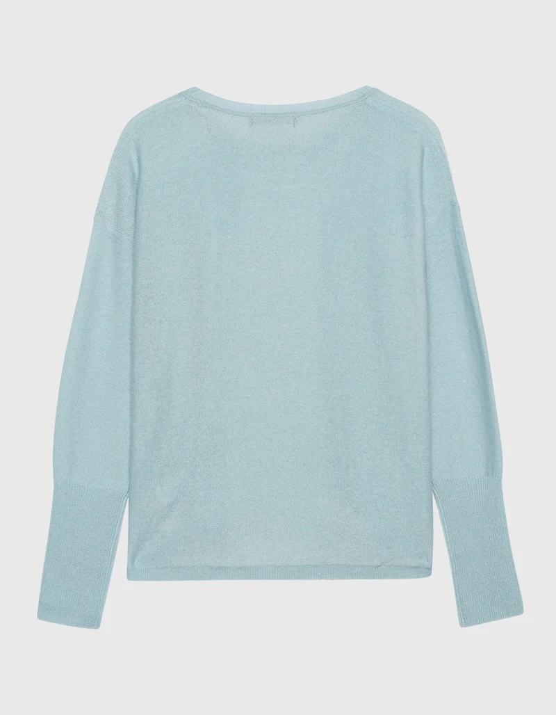 Kaschmirpullover Marseille mit Rundhalsausschnitt