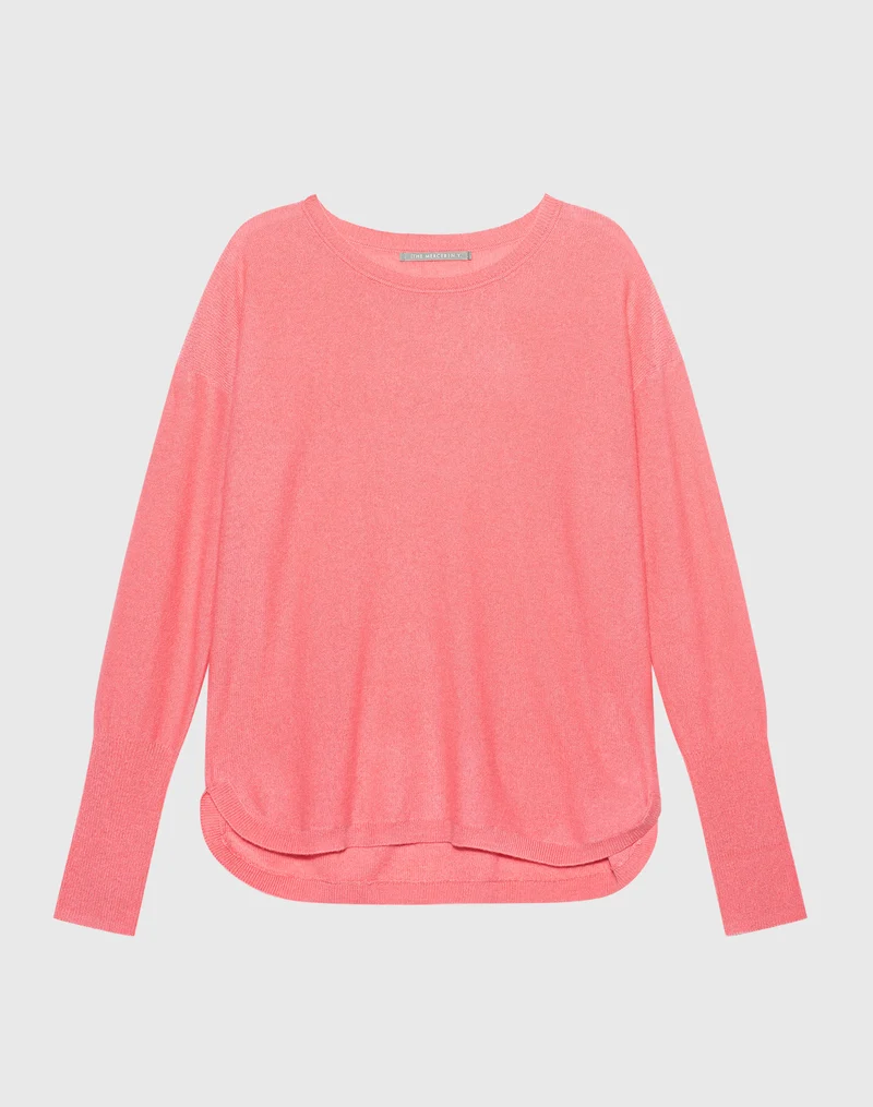 Kaschmirpullover Marseille mit Rundhalsausschnitt
