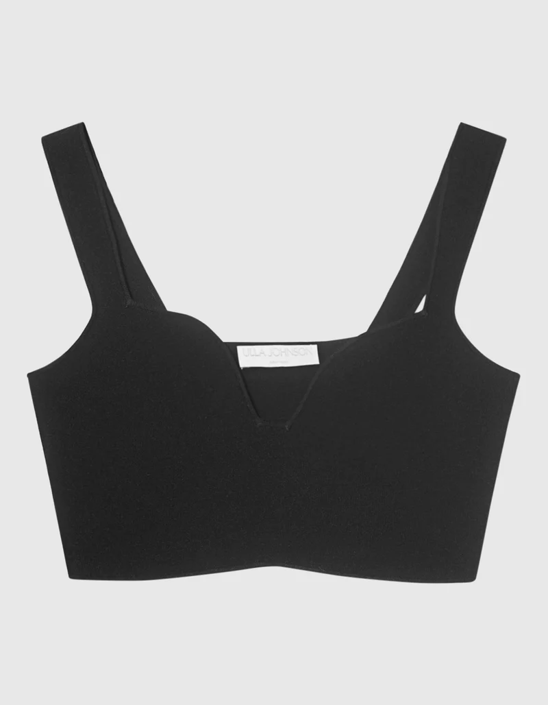 Bra-Crop-Top mit Trägern