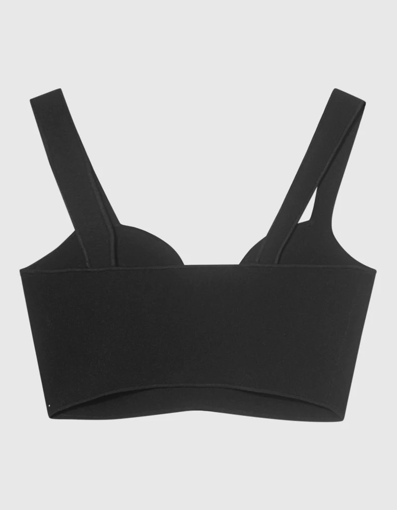 Bra-Crop-Top mit Trägern