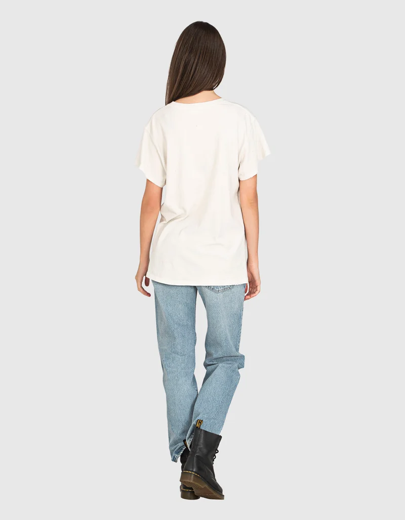 Bedrucktes T-Shirt im Destroyed-Look