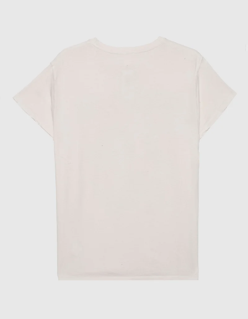 Bedrucktes Oversize T-Shirt im Destroyed-Look