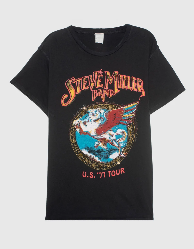 Bedrucktes T-Shirt im Destroyed-Look