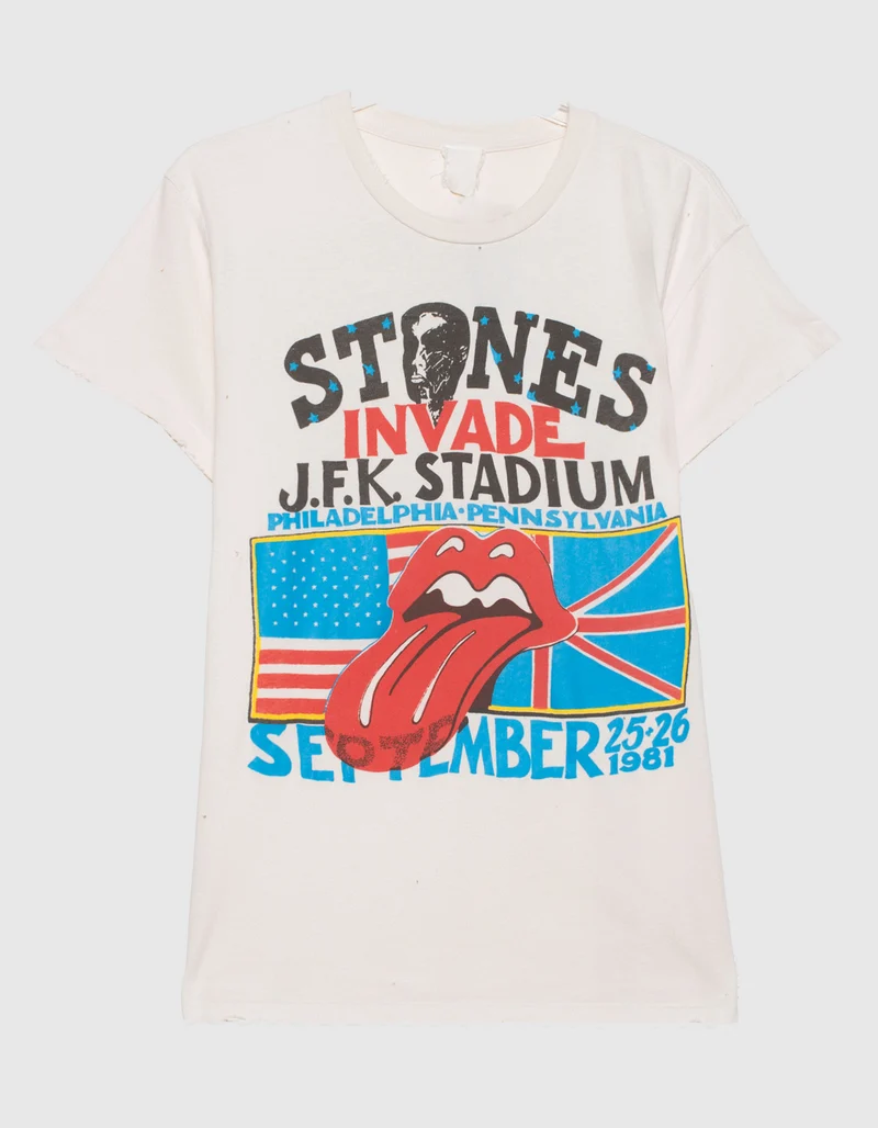 Bedrucktes T-Shirt im Destroyed-Look