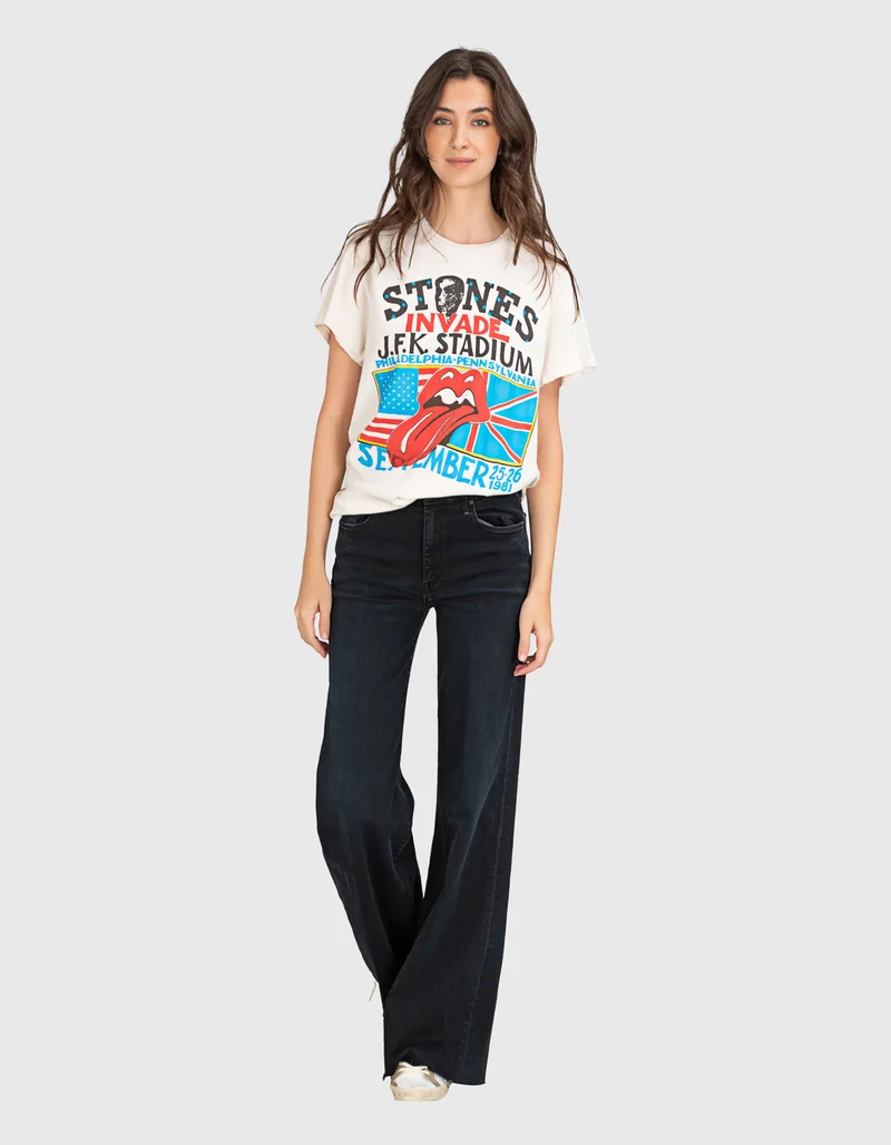 Bedrucktes T-Shirt im Destroyed-Look