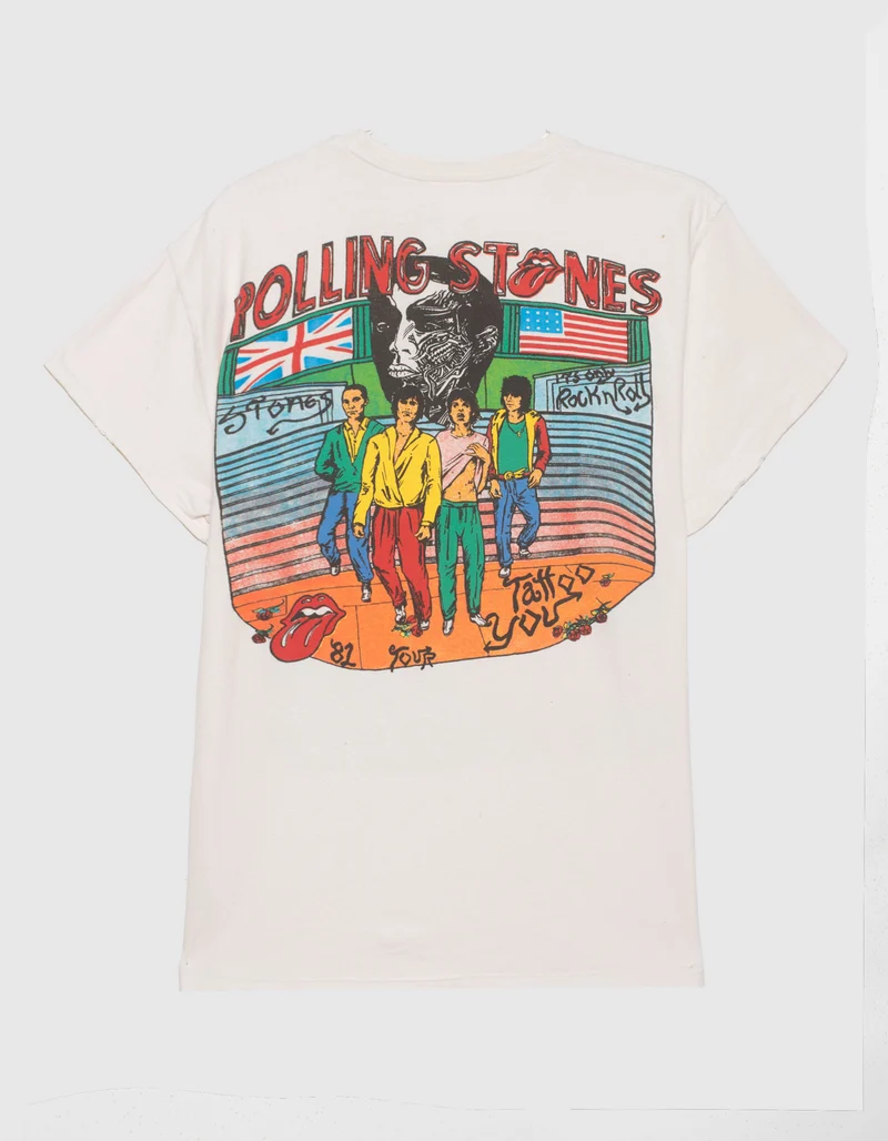 Bedrucktes T-Shirt im Destroyed-Look