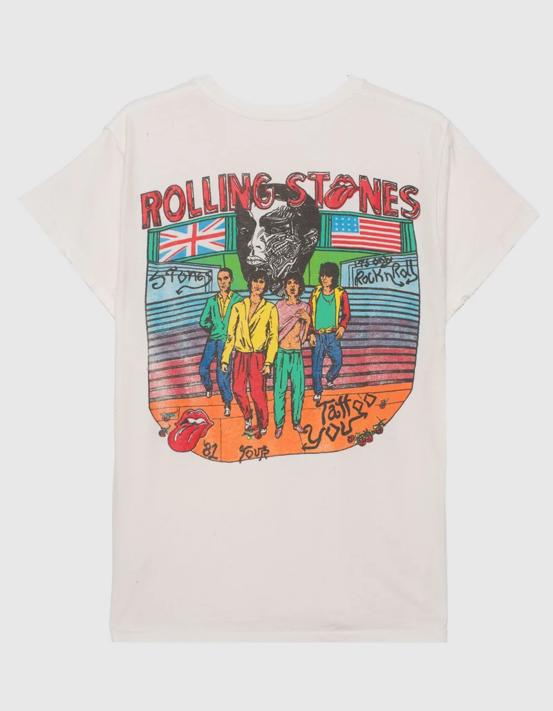 Bedrucktes Oversize T-Shirt im Destroyed-Look