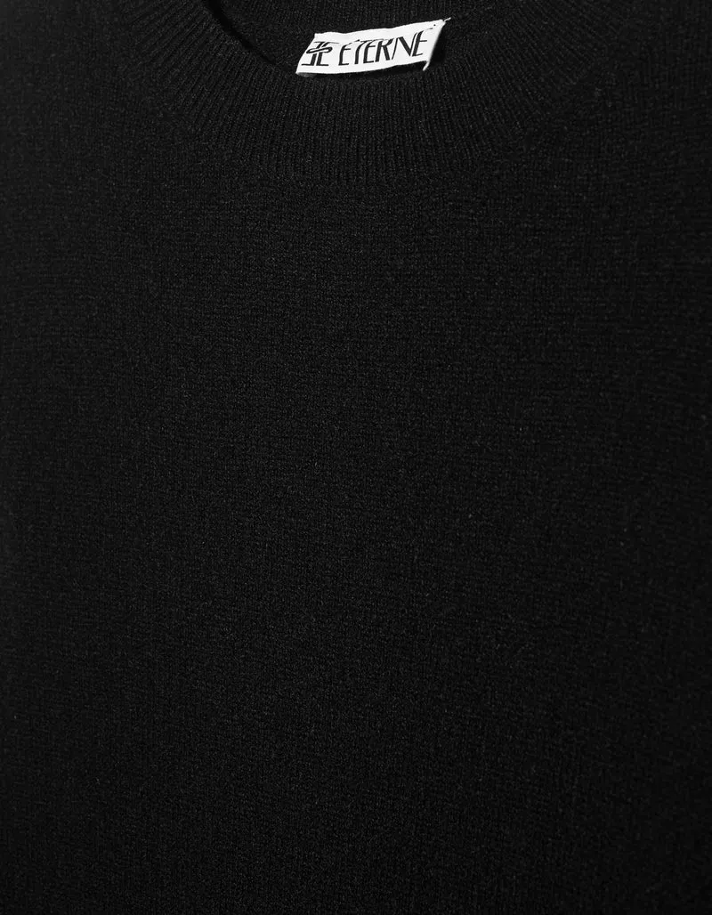 Kaschmirpullover mit Rundhalsausschnitt