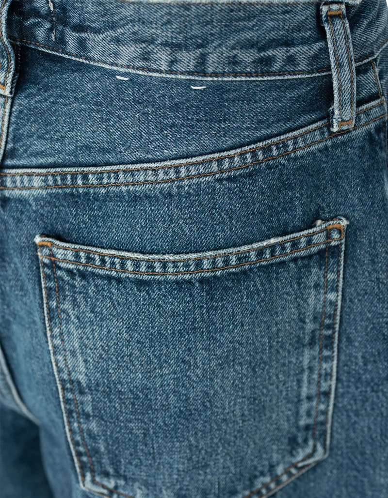 High-Rise Wide-Leg Jeans Dame