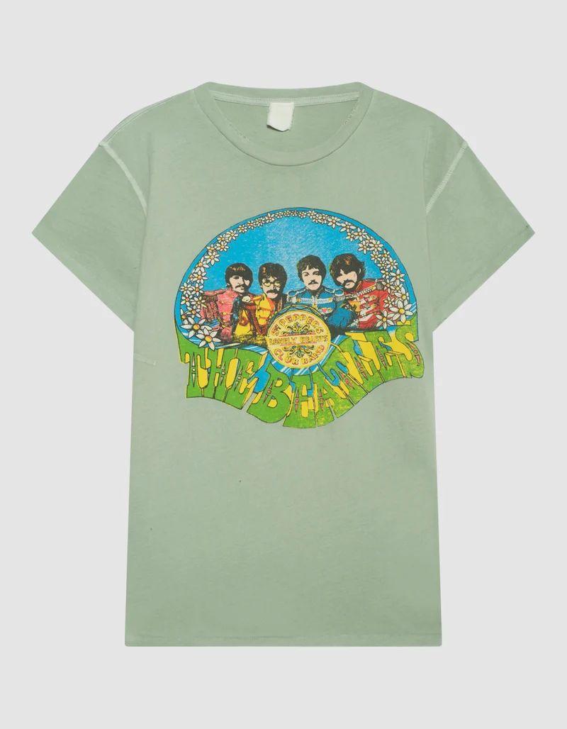 Bedrucktes Oversize Destroyed-T-Shirt