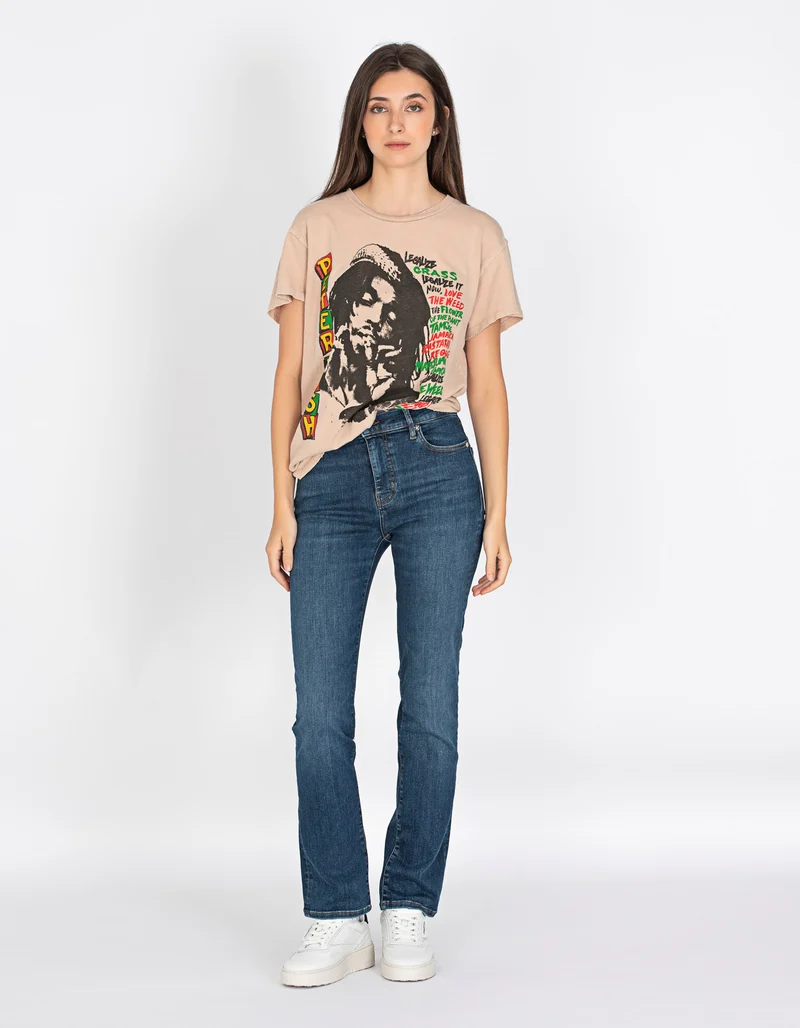 Bedrucktes Oversize T-Shirt