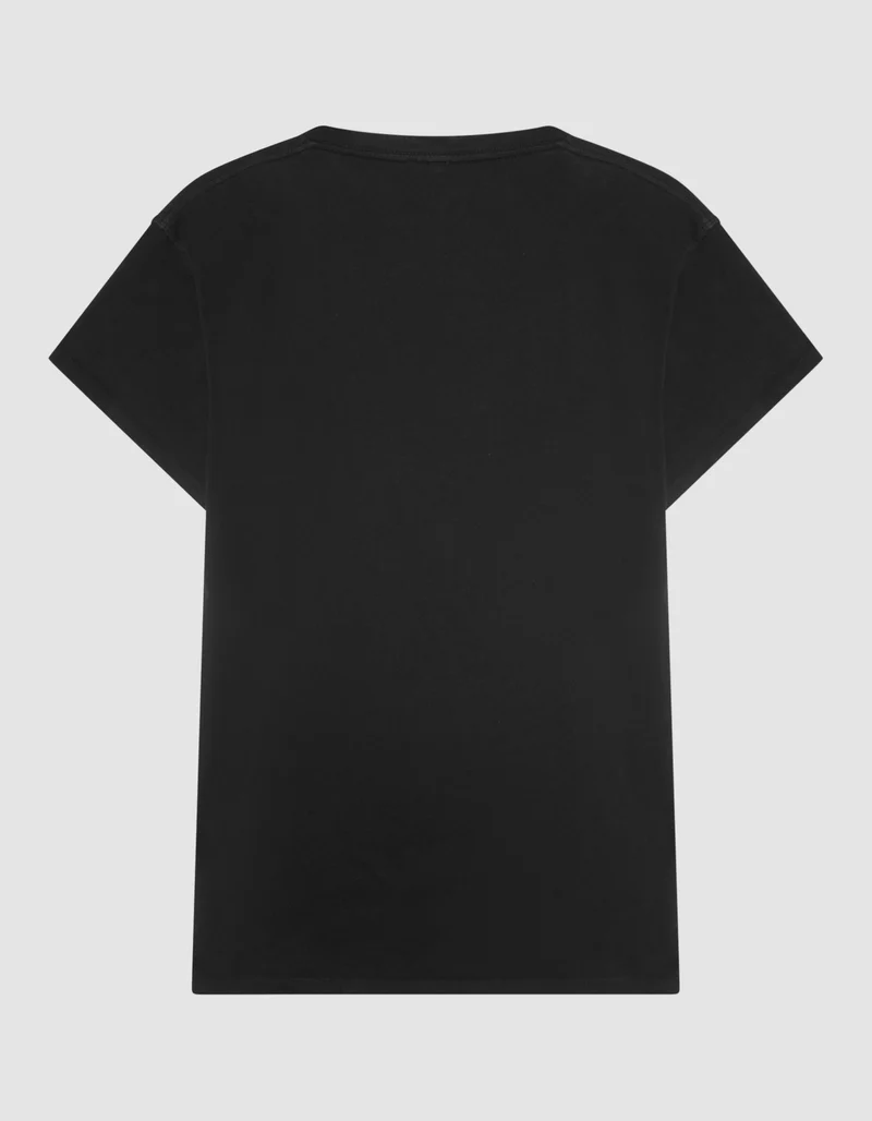 Bedrucktes Oversize T-Shirt im Destroyed-Look