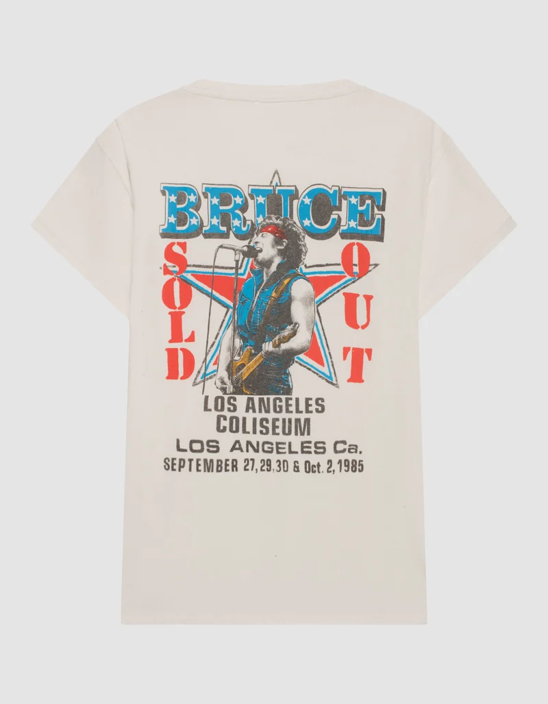 Bedrucktes Oversize T-Shirt im Destroyed-Look