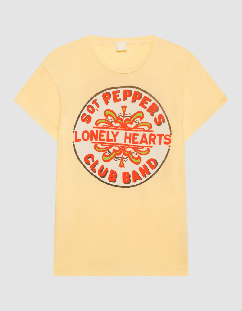 Bedrucktes Oversize T-Shirt in Destroyed-Look