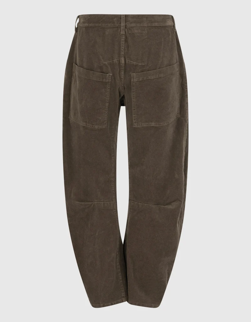 Barrel-Leg Kord Hose Shon