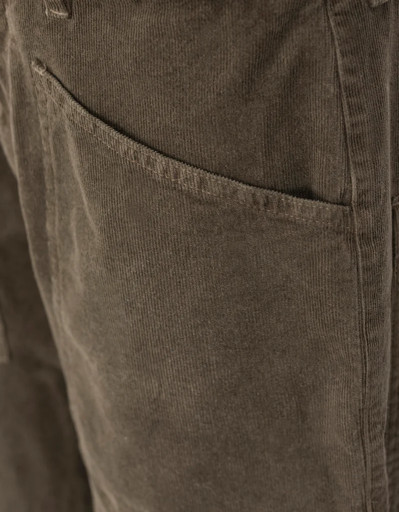 Barrel-Leg Kord Hose Shon