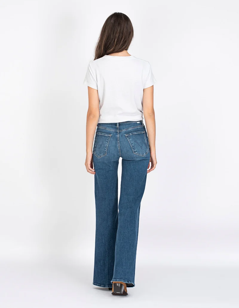 Wide-Leg High-Rise Jeans