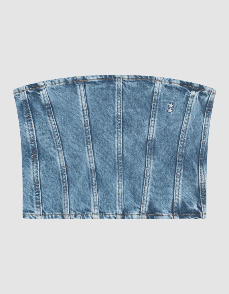 Denim-Korsage Dolly