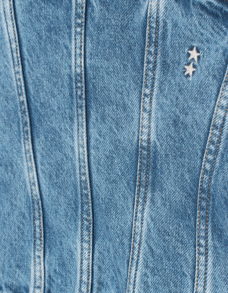 Denim-Korsage Dolly