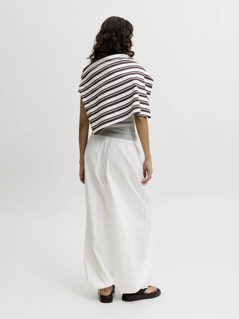 JXSARA BALLON MW PANTS WVN LN, Cloud Dancer