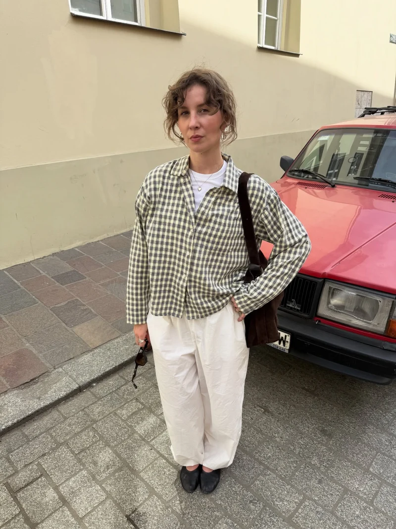 JXSARA BALLON MW PANTS WVN LN, Cloud Dancer