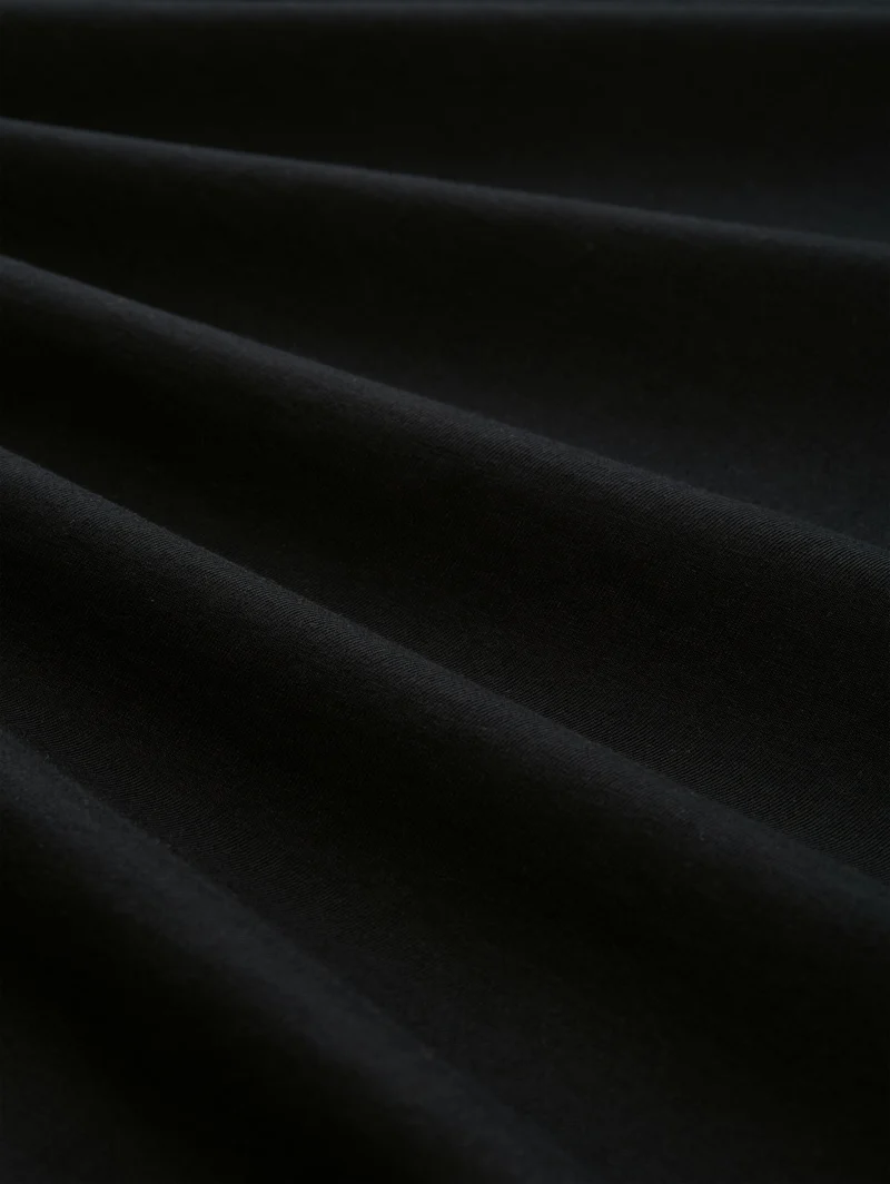 printed t-shirt, Black