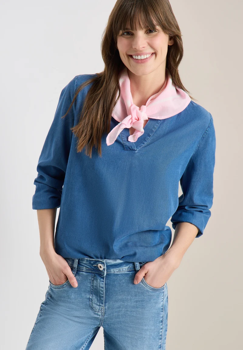 Print Bandana, light blush rose