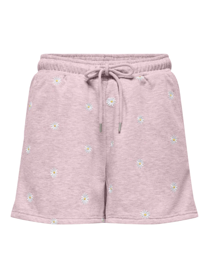 ONLLUNA BERMUDA SHORTS UB SWT, Pale Lilac/Smal ditsy cloud