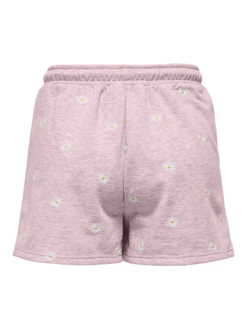 ONLLUNA BERMUDA SHORTS UB SWT, Pale Lilac/Smal ditsy cloud