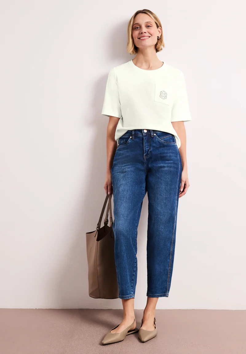 shirt w.deco detail, off white