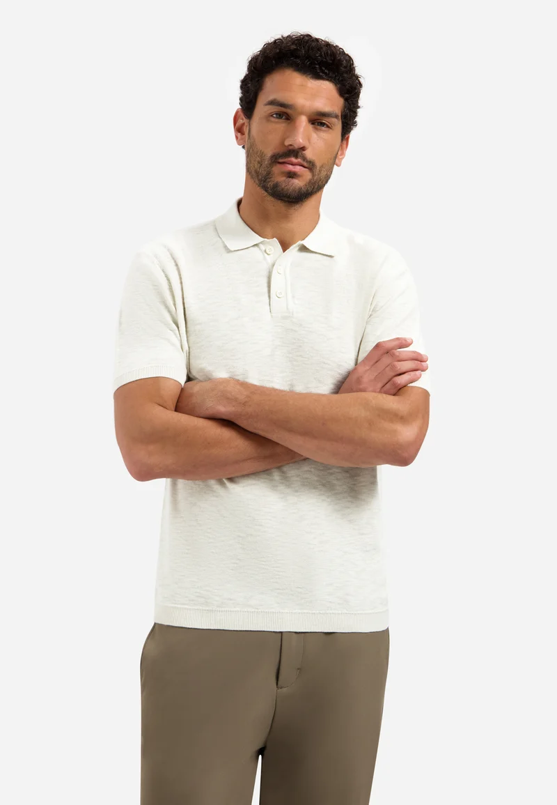 Pullover Short Sleeve Polo Slub, Kit