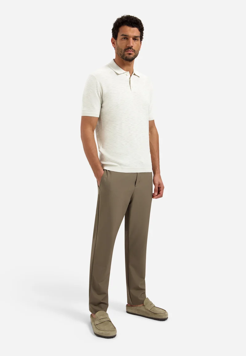 Pullover Short Sleeve Polo Slub, Kit