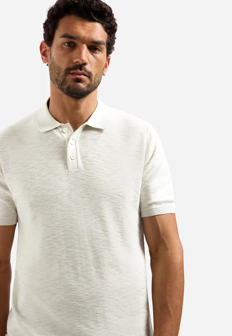 Pullover Short Sleeve Polo Slub, Kit