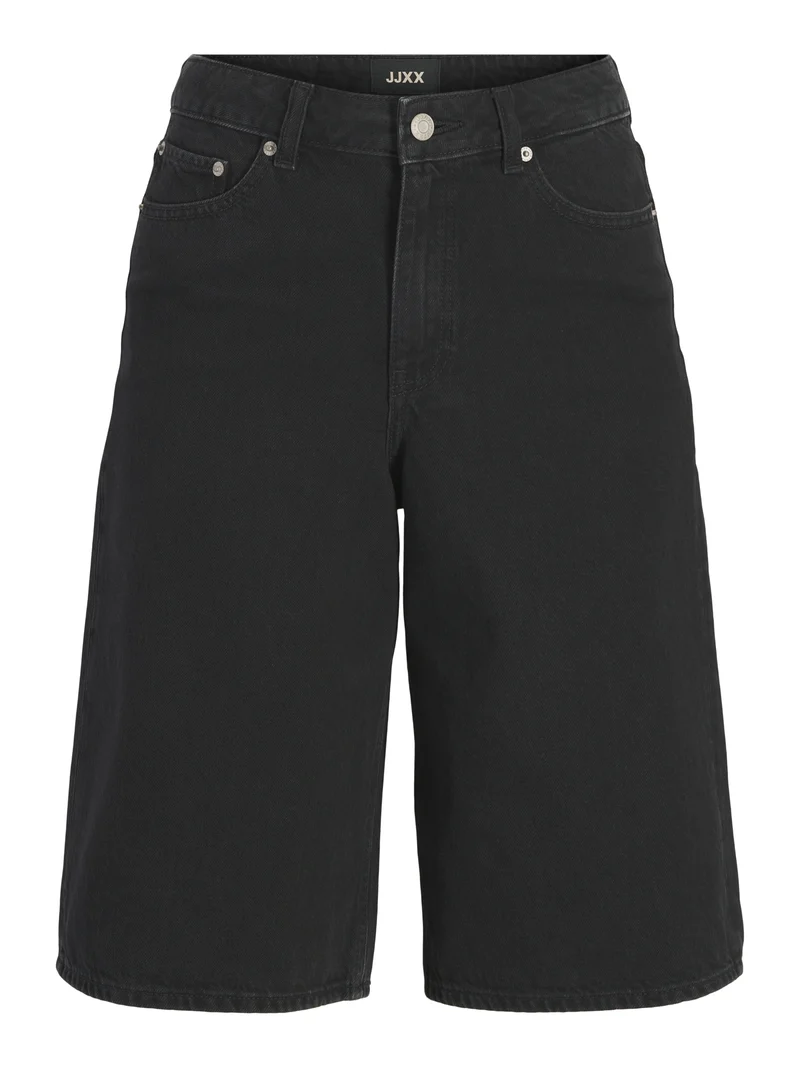 JXTOKYO LONG HW SHORTS DNM LN, Black