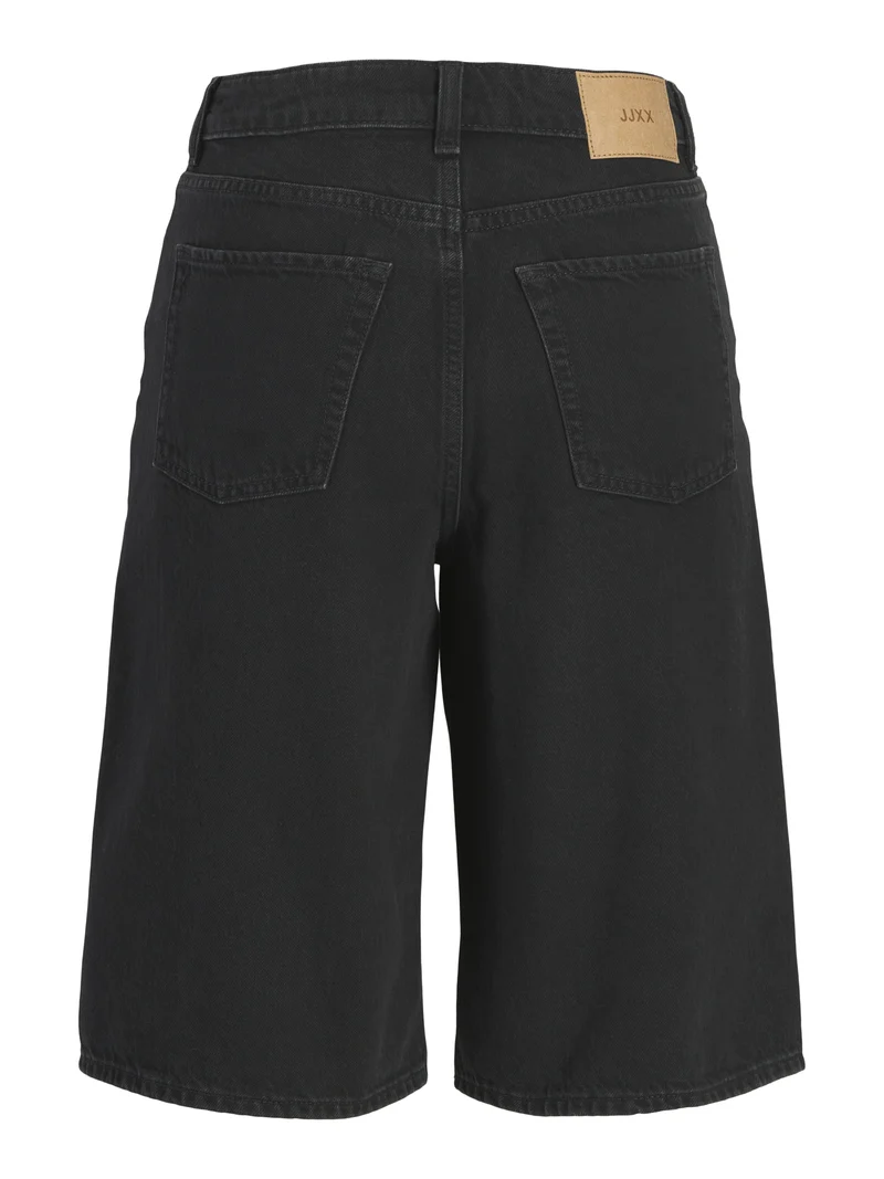 JXTOKYO LONG HW SHORTS DNM LN, Black